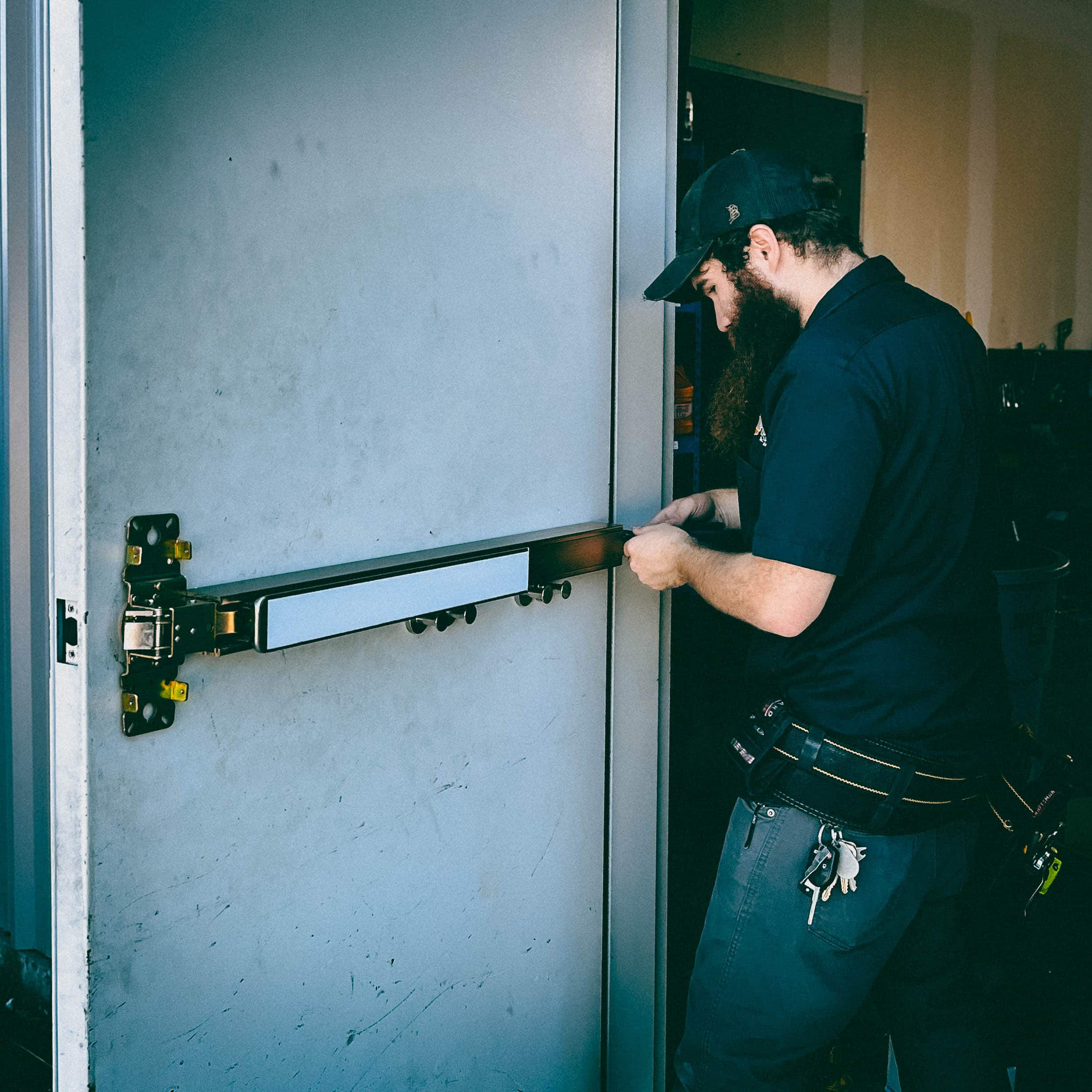 Commercial Exit Device Installation Commercial Exit Device Installation