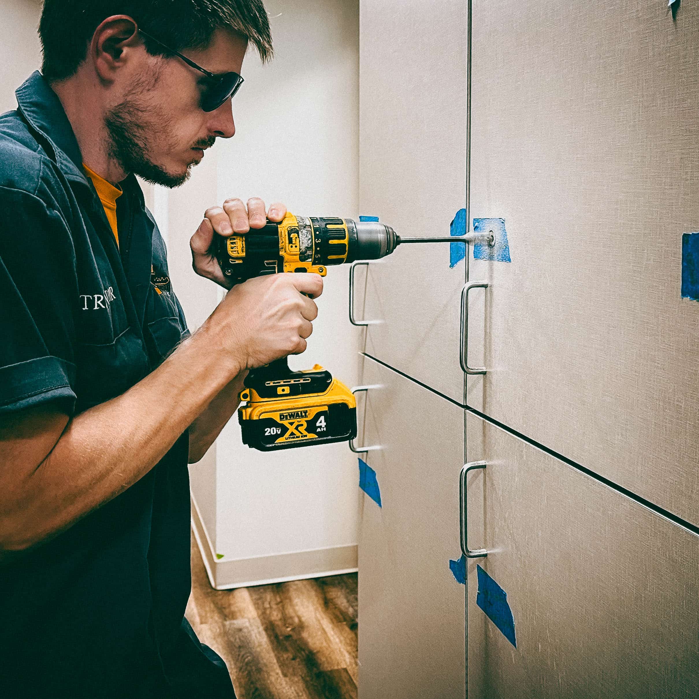 Cabinet Lock Installation Cabinet Lock Installation